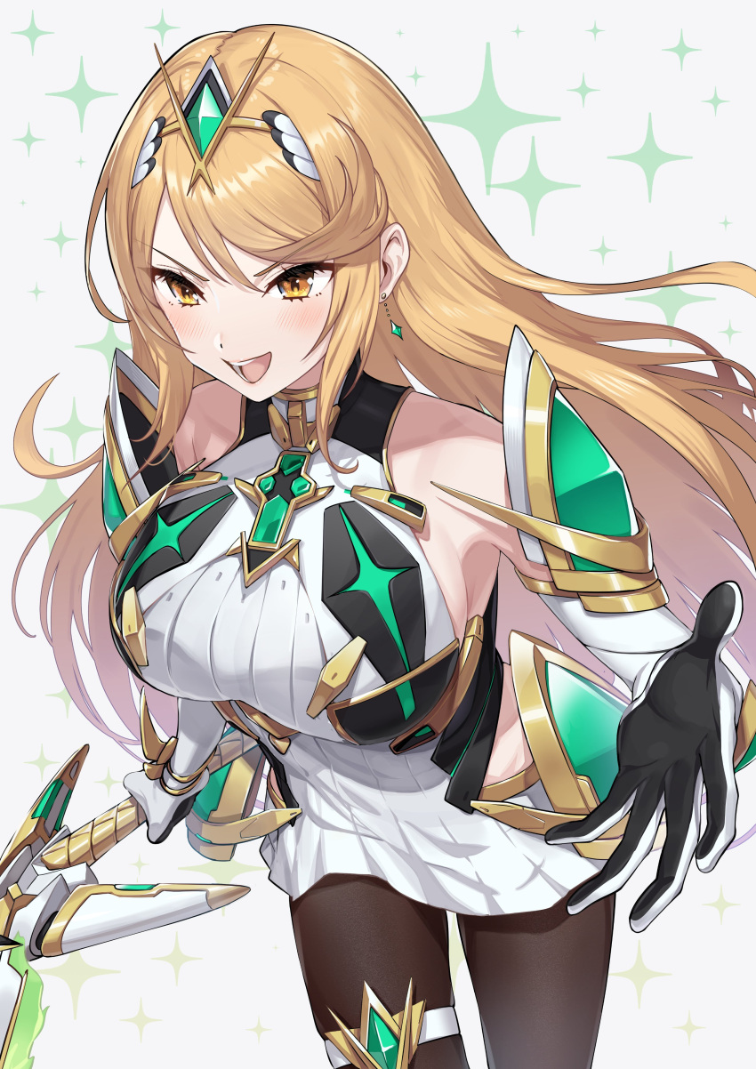 1girl 1girl absurd_res aegis_sword_(xenoblade) verführerisch backless_outfit nackte_beine große_brüste blonde_haare erröten brüste brust_juwel kleid ellenbogen_handschuhe handschuhe green322 high_res long_hair looking_at_viewer microdress mythra offener_mund lächeln fegte_ponys schwert tiara waffe weißes_kleid weiße_handschuhe xenoblade_(serie) xenoblade_chronicles_2 gelbe_augen