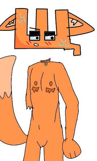 1cuntboy abbygale_purple_eevee_kit alphabet_(mike_salcedo) anthro bell bell_collar halsband cuntboy furry furry_male harrymations hi_res intersex male one_arm orange_body muschi ralr Rule_63 russian_alphabet_lore scar_on_chest scha_(ralr) tagme titten titties uwu vagina