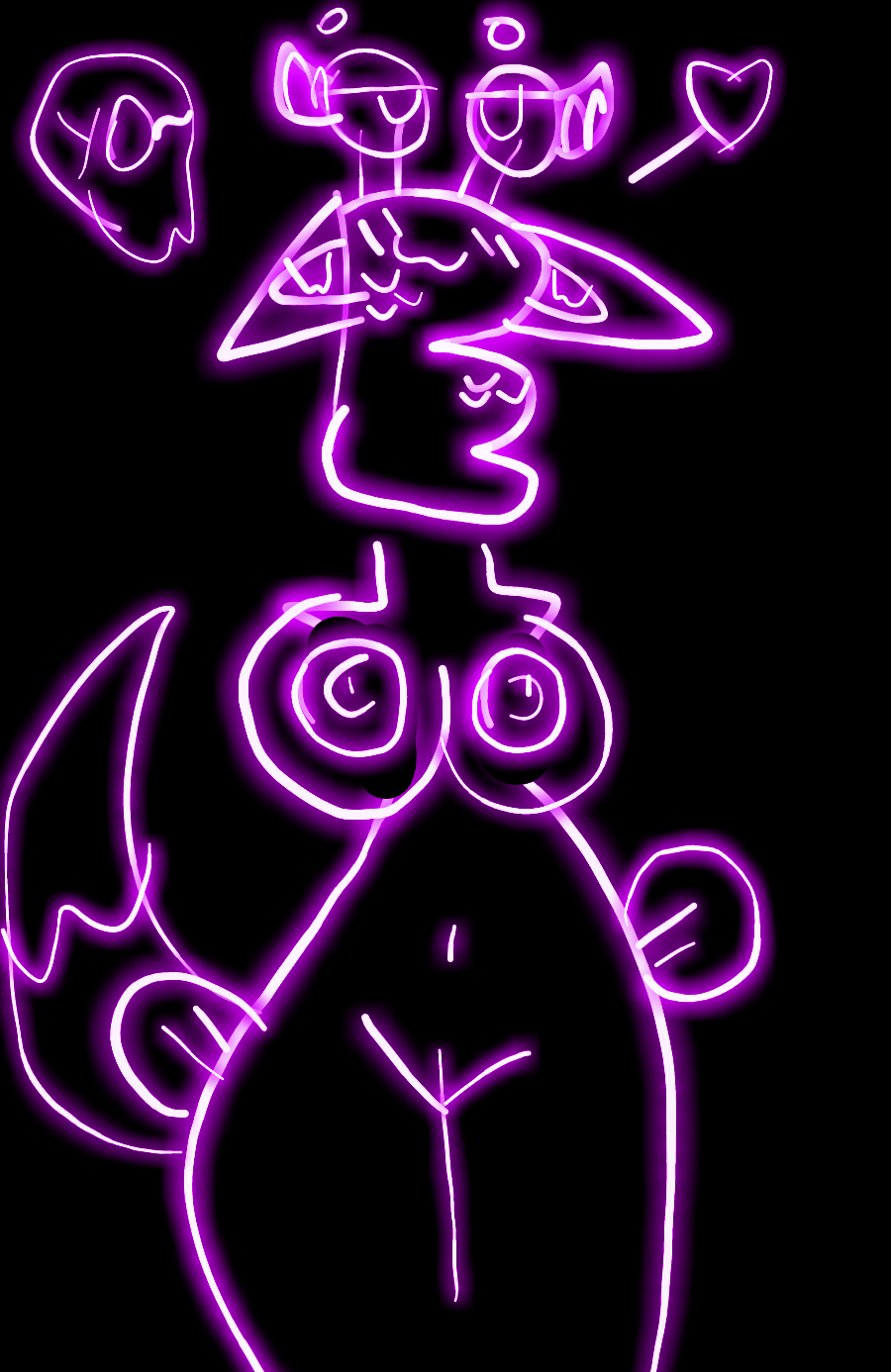 1girl abbygale_purple_eevee_kit alphabet_(mike_salcedo) anthro brüste brüste english_text pelzig genderswap harymations hi_res heiß looking_at_viewer neon nippel purple_body ralr Rule_63 russian_alphabet_lore sexy slug snail tagme titten titties uwu vagina yo(ralr)