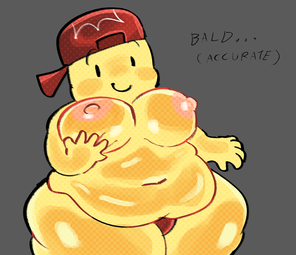 1Mädchen 2024 Warzenhof rückwärts_Baseball_Cap rückwärts_Hut Baseballkappe Beady_Eyes Bär_(Spiel) Bär_Alpha Bauch Big_Areola Big_Belly Big_Breasts Big_Moobs Blush Breast_grab Breast_Squeeze Brüste Breasts_Focus Chal_(Bär) mollig Farbe farbig niedlich Dot_Eyes Fat_Belly Fat_Fetisch Fat_Thighs Grabbing_own_Breast Grinsen Grossthing_(Künstler) glücklich hat hat_only humanoid man_boobs moobs Nabelnippel nonbinary_( Überlieferung) fettleibig fettleibig_gynomorph Übergewicht übergewichtig_humanoid rosa_Nippel rundlich Roblox Roblox_Spiel Robloxian glänzende_Haut Lächeln Solo_Fokus Superchub Text dicke_Oberschenkel Oberschenkel Oberschenkel_bigger_than_head Toony Unterwäsche_nur breite_Hüften gelber_Körper gelbe_Haut