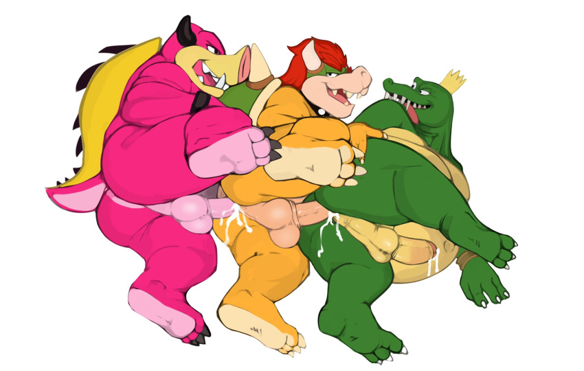 anal Analsex Anthro Anthro_auf_Anthro Anthro_penetriert Anthro_penetrierend Anthro_penetrierender_Anthro Arsch Eier Bauch dicker_Bauch Körperflüssigkeiten Bowser Krallen Krokodilkrone Abspritzen im_Arsch Abspritzen_innen Donkey_Kong_(Serie) Erektion Genitalflüssigkeiten Genitalien grüner_Körper Gruppe Gruppensex Haare hohe_Auflösung Horn K_Rool Koopa Kremling Lucky_Pierre männlich männlich/männlich nur männlich männlich penetriert männlich_penetrierend männlich_penetrierender_Mann Mario_(Serie) Mario_und_Luigi_(Serie) Midbus Monster Nintendo Übergewicht übergewichtiger_Anthro übergewichtiger_Mann Penetration Penis rosa_Körper rote_Haare Reptil Scalie Sex Seyrmo Schale stachelige_Schale Spikes Spikes_(Anatomie) Dreier Trainingsstellung Videospiele