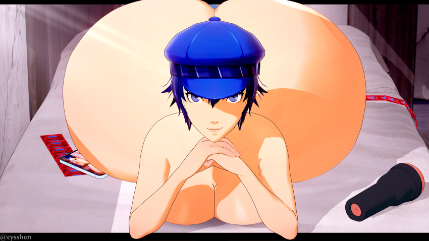 1 Mädchen 1 Mädchen 1 Mädchen Arsch Atlus große Brüste Po schwere Brüste Cyshen nur Frau riesiger Arsch riesiger Arsch Mensch schaut den Betrachter an Megami Tensei Naoto Shirogane nackt Persona Persona 4 Shirogane Naoto Solofrau breite Hüften