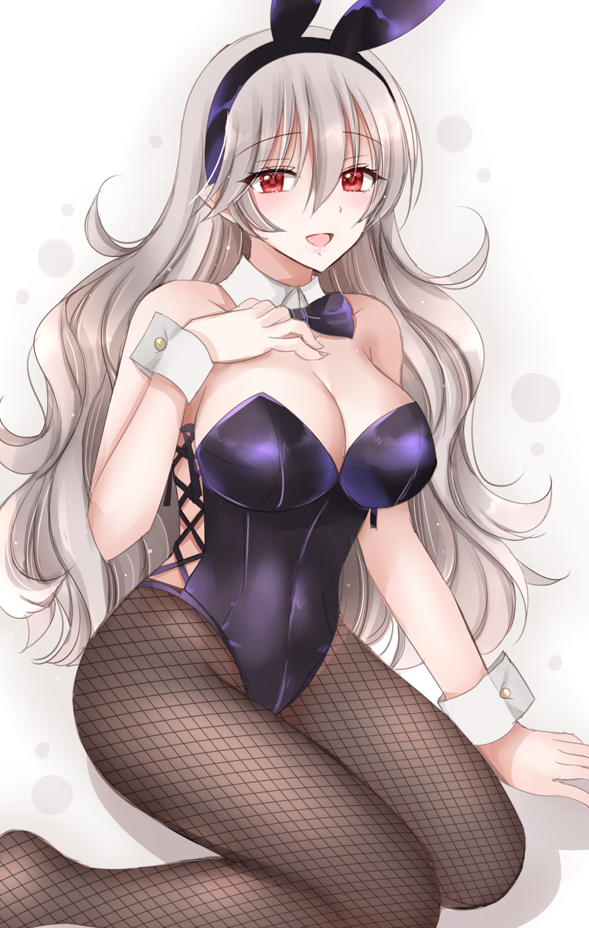 1girl 1girl 1girl verführerisch big_breasts corrin_(fire_emblem) corrin_(fire_emblem)_(female) female_only fire_emblem fire_emblem_fates nintendo pin_up red_eyes riona_kirishima white_hair